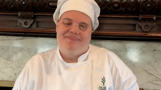 Culinary arts graduate cooking up a plan to help others with vision impairment gain independence in the&nbsp;kitchen